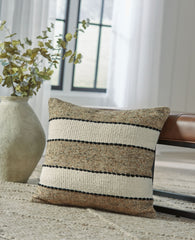 Rueford - Pillow (Set of 4) - Brown / Black / Natural