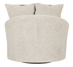 Soletren - Swivel Accent Chair - Stone