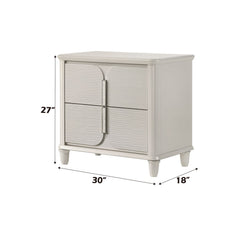 Laveda - Nightstand - Pearl White