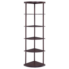 Bonwick Brown Corner Bookcase - MyWaynesHome #
