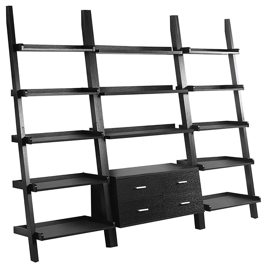 Colella Brown 3 Pc Bookcase Set - MyWaynesHome #