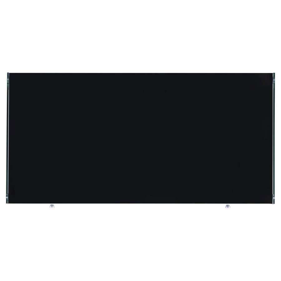 Dobrev Black Writing Desk - MyWaynesHome #
