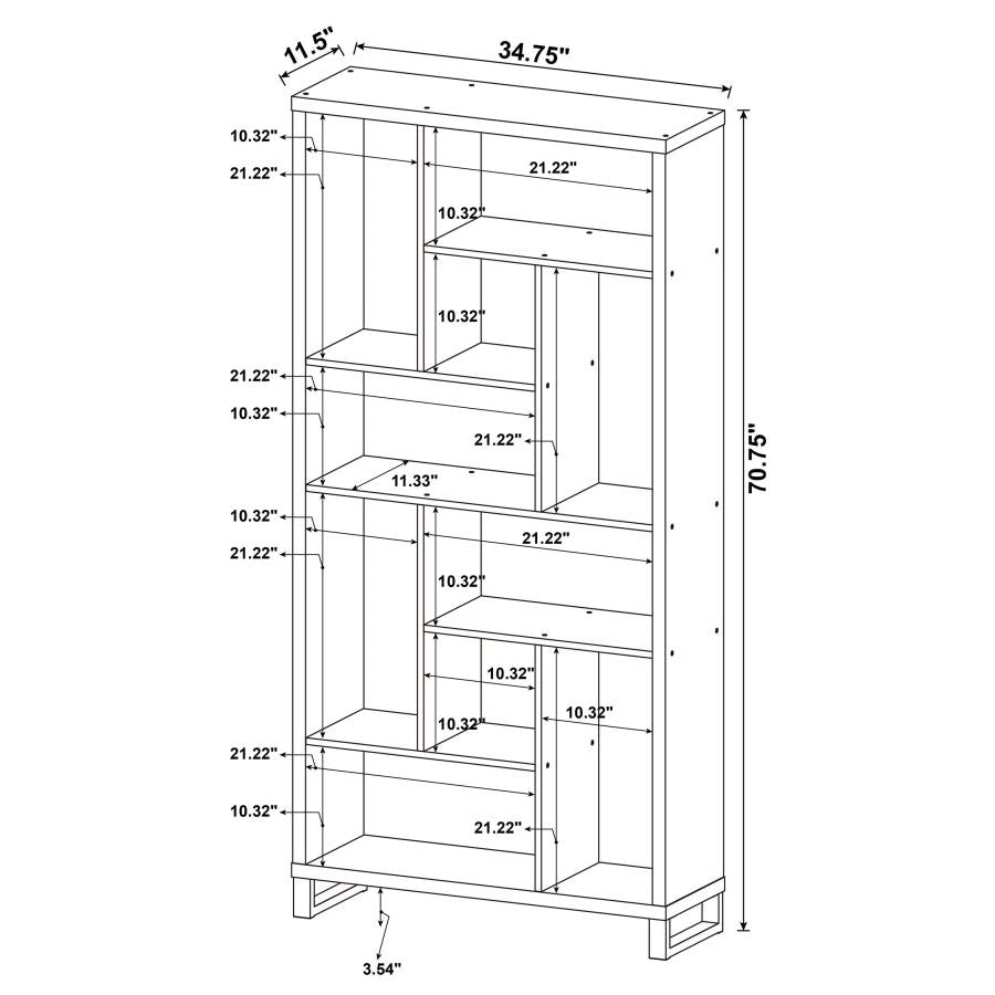 Delwin Brown Bookcase - MyWaynesHome #