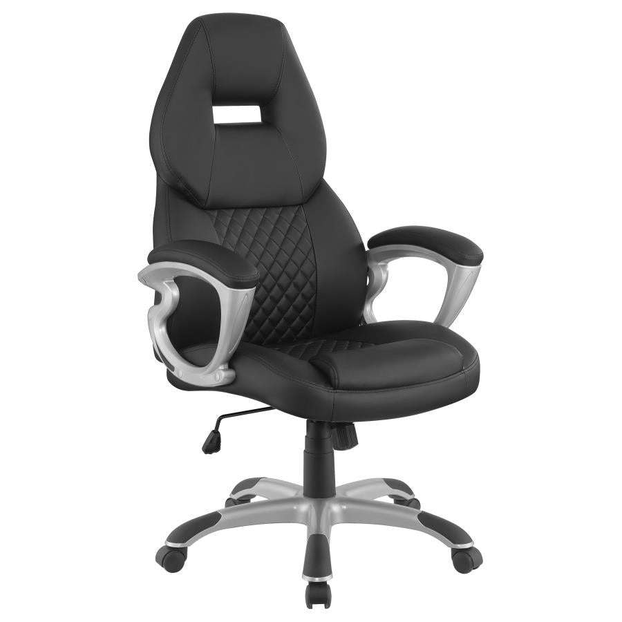Bruce Black Office Chair - MyWaynesHome #