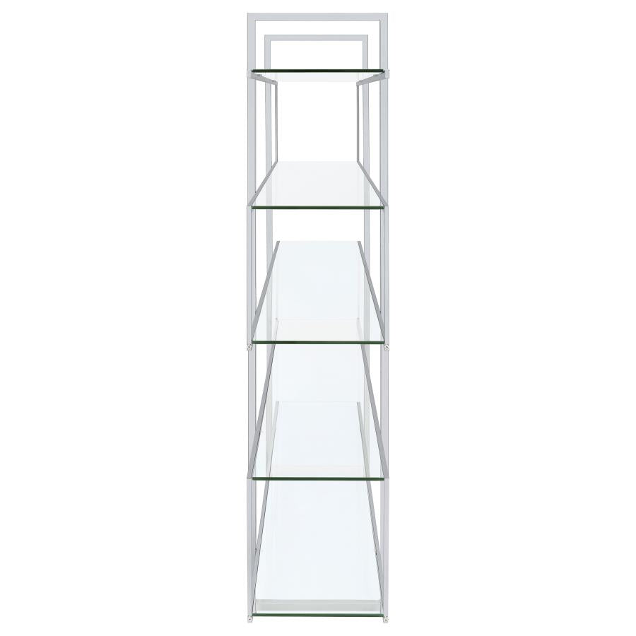 Elmer Silver Bookcase - MyWaynesHome #