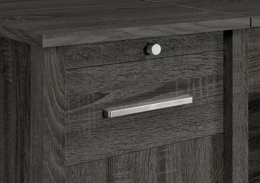 Dylan Grey Lift Top Computer Desk - MyWaynesHome #