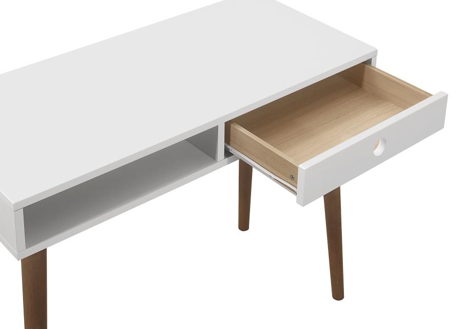 Bradenton White Writing Desk - MyWaynesHome #