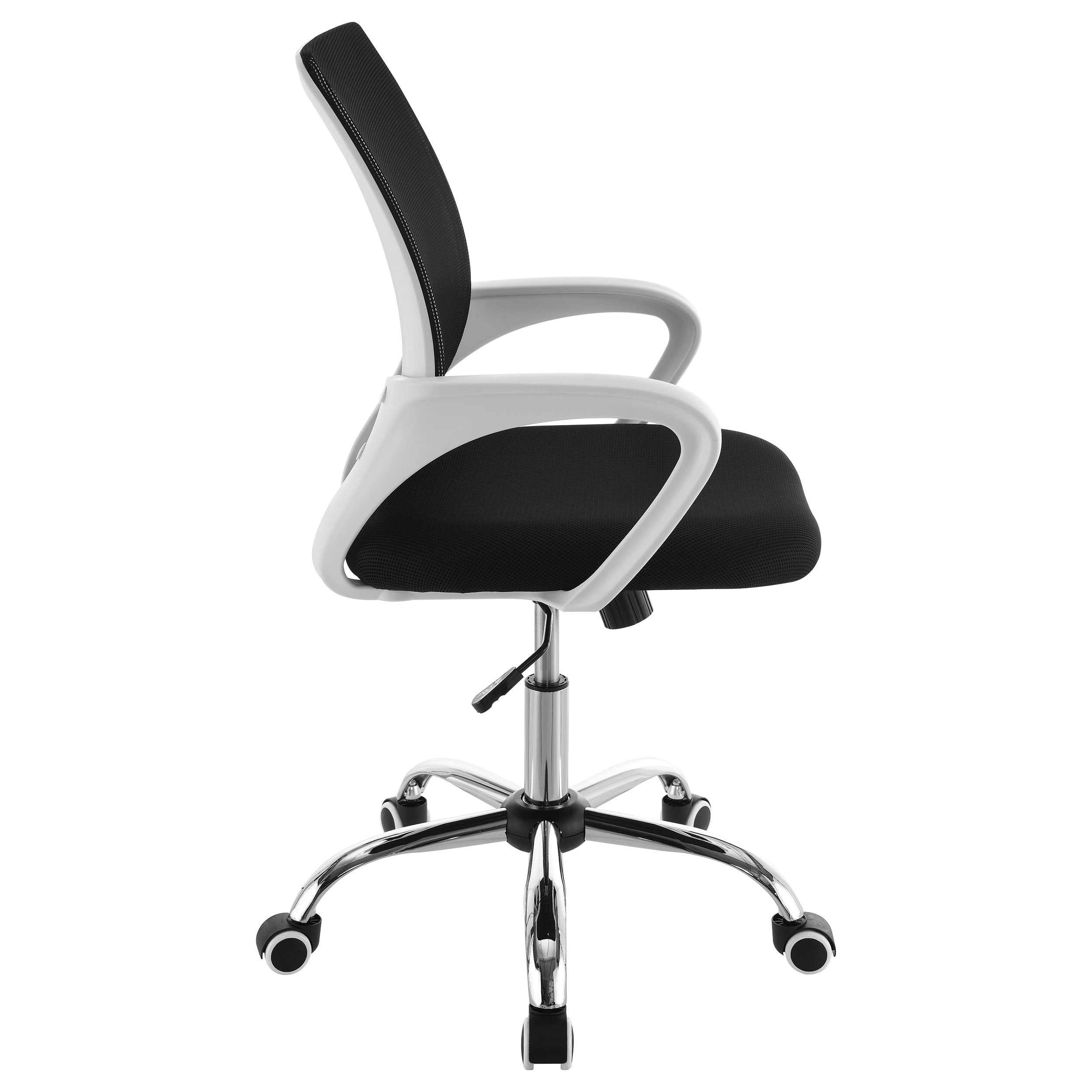 Felton Upholstered Adjustable Home Office Desk Chair Black - MyWaynesHome #