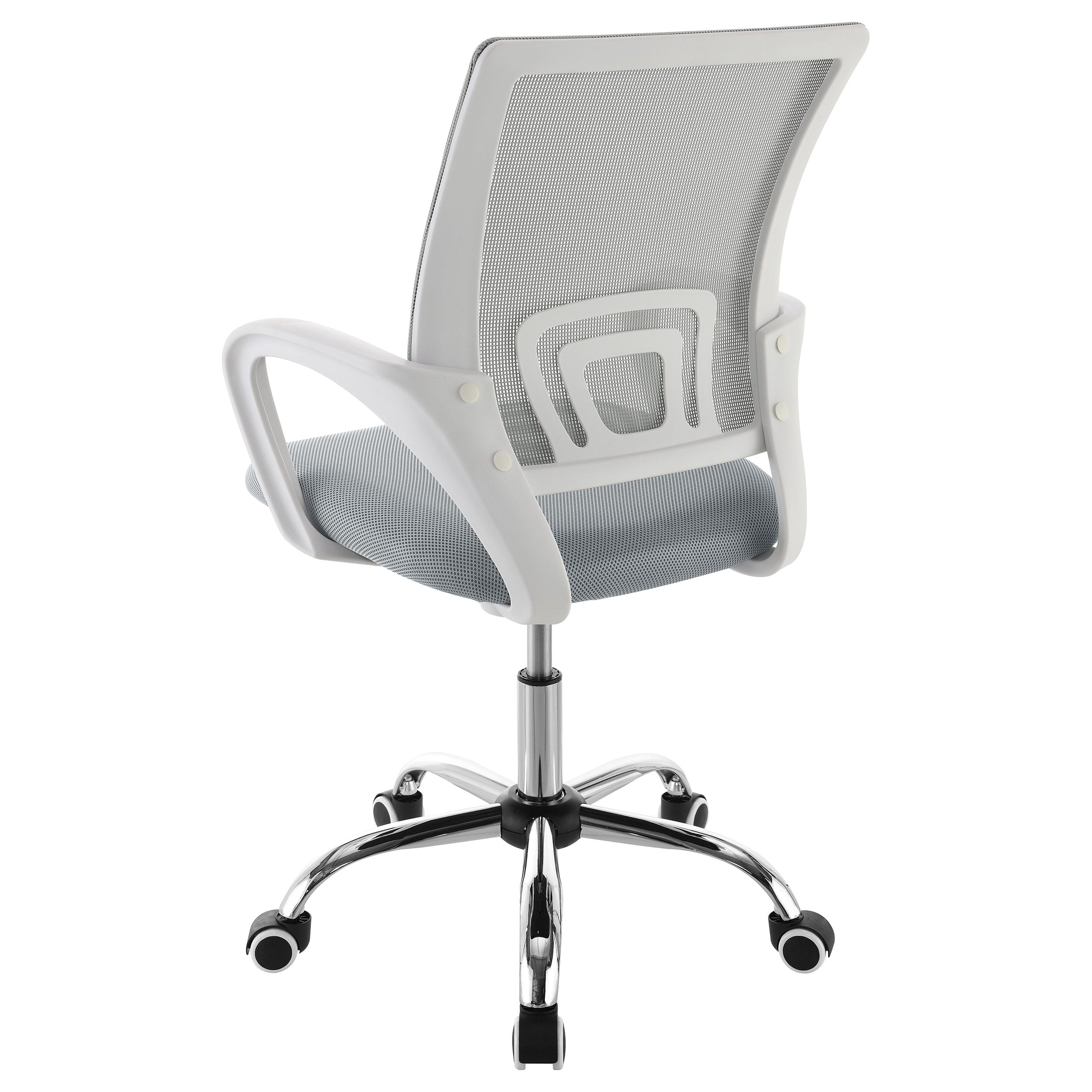 Felton Upholstered Adjustable Home Office Desk Chair Grey - MyWaynesHome #