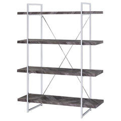 Grimma Grey Bookcase - MyWaynesHome #
