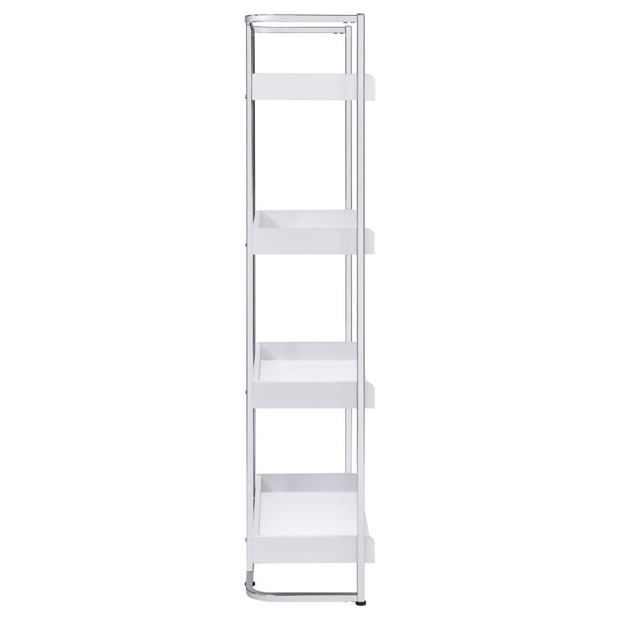 Ember White Bookcase - MyWaynesHome #