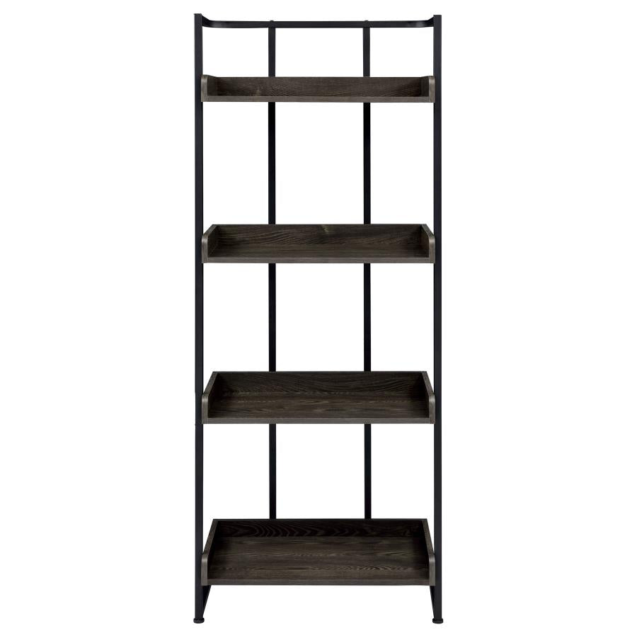 Ember Black Bookcase - MyWaynesHome #