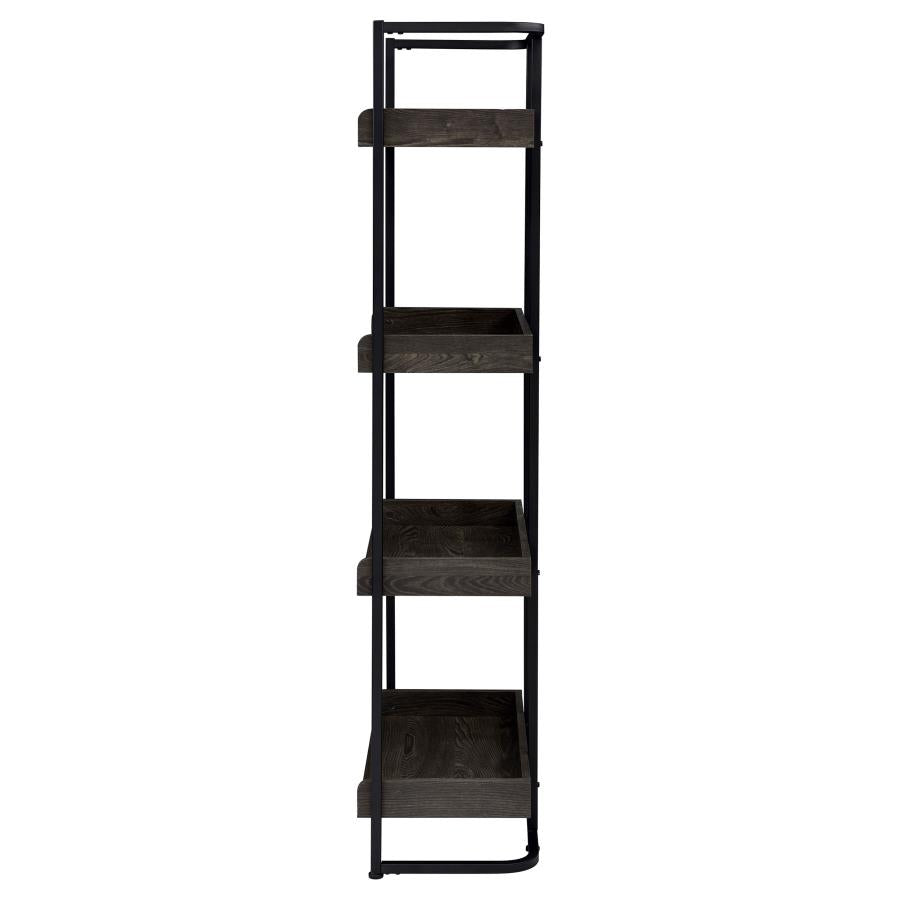 Ember Black Bookcase - MyWaynesHome #