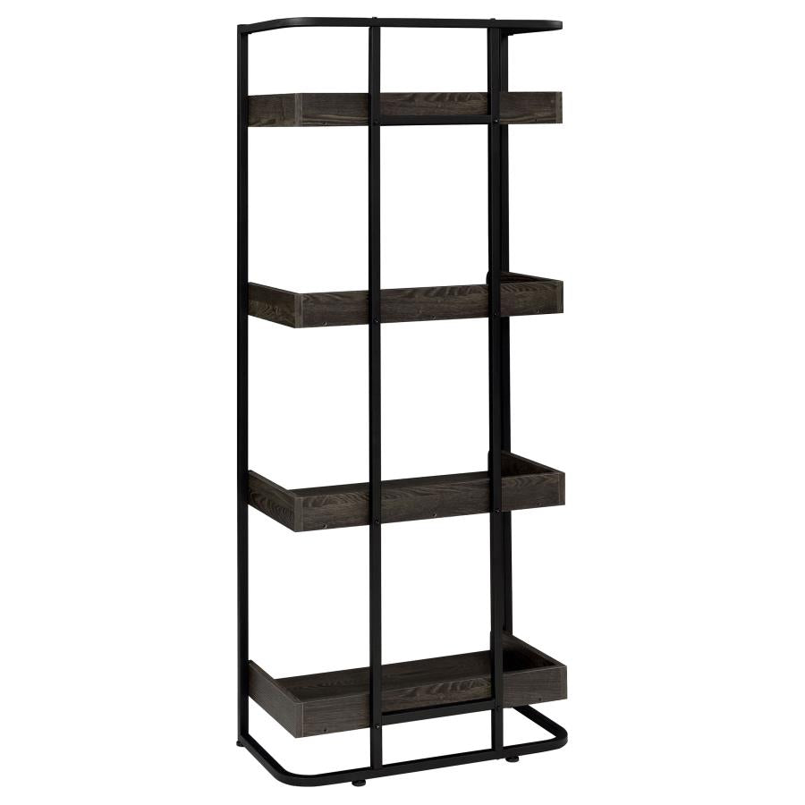 Ember Black Bookcase - MyWaynesHome #