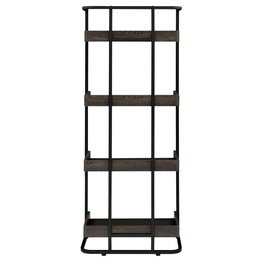 Ember Black Bookcase - MyWaynesHome #