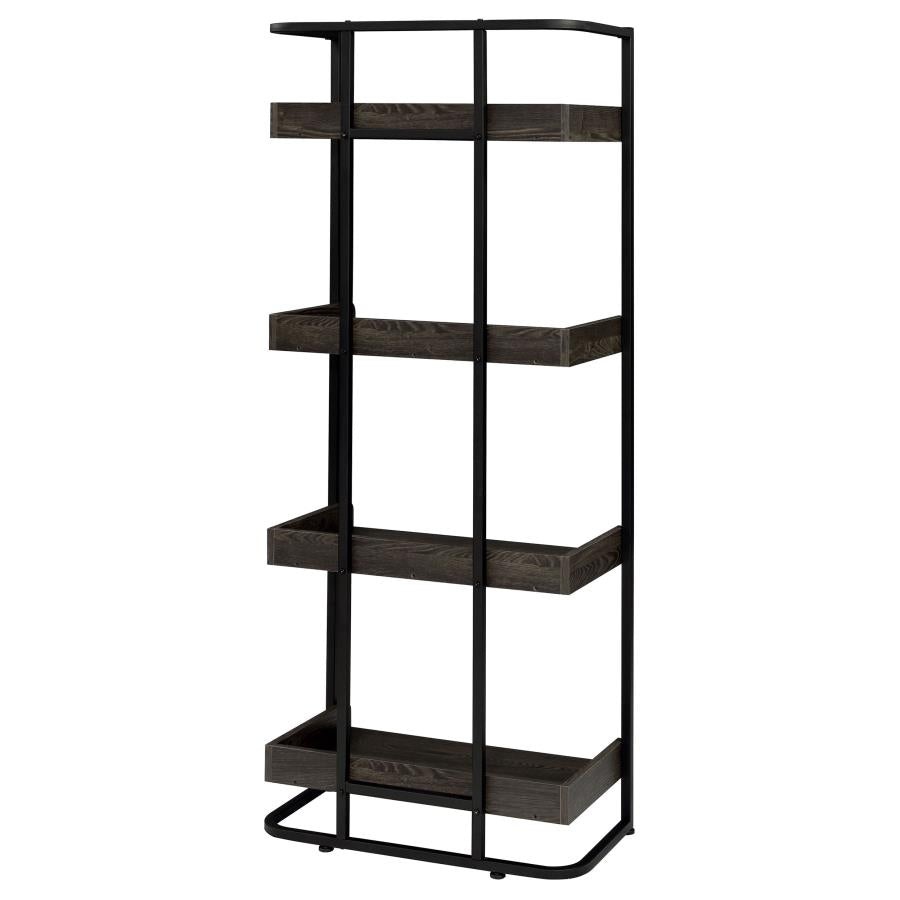 Ember Black Bookcase - MyWaynesHome #