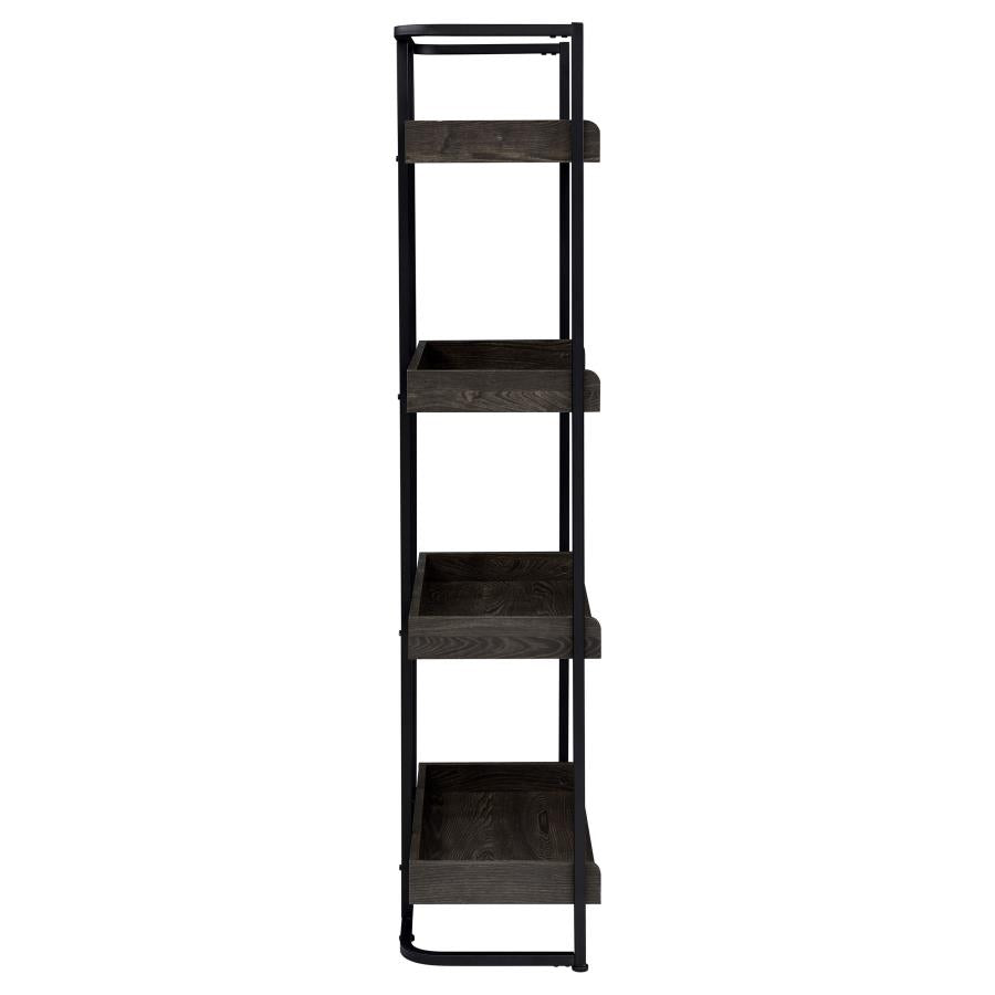 Ember Black Bookcase - MyWaynesHome #