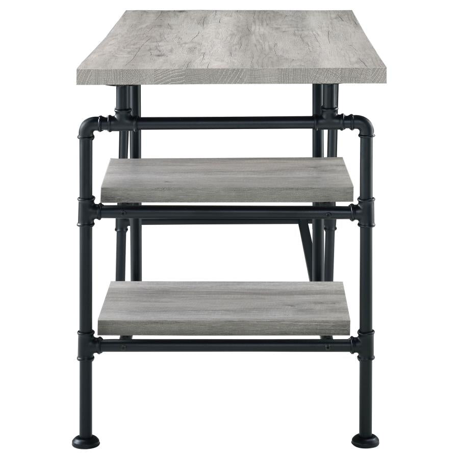 Delray Grey Writing Desk - MyWaynesHome #