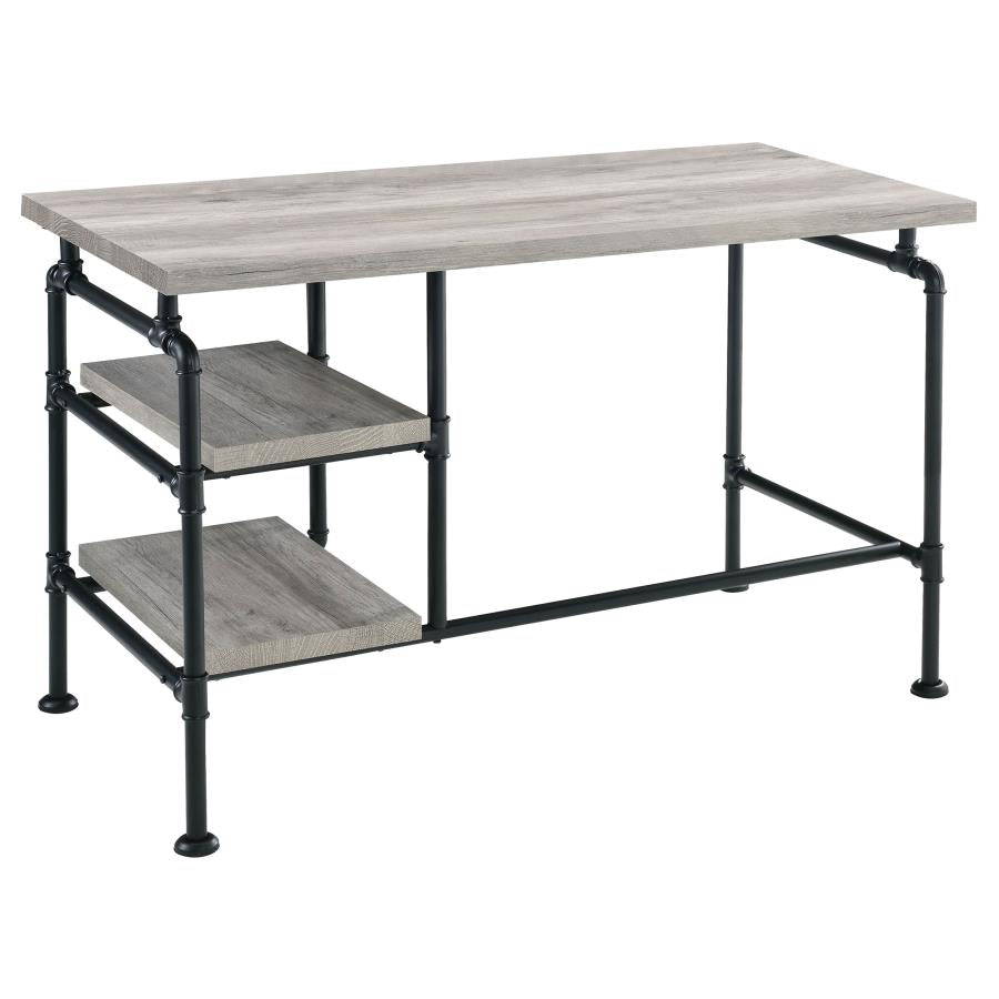 Delray Grey Writing Desk - MyWaynesHome #
