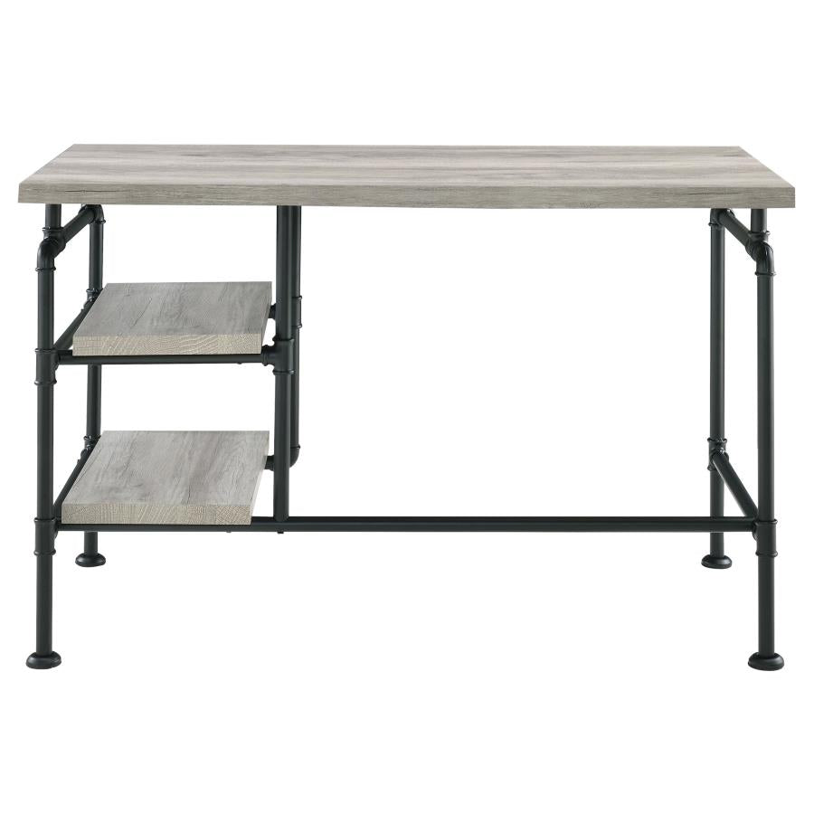 Delray Grey Writing Desk - MyWaynesHome #