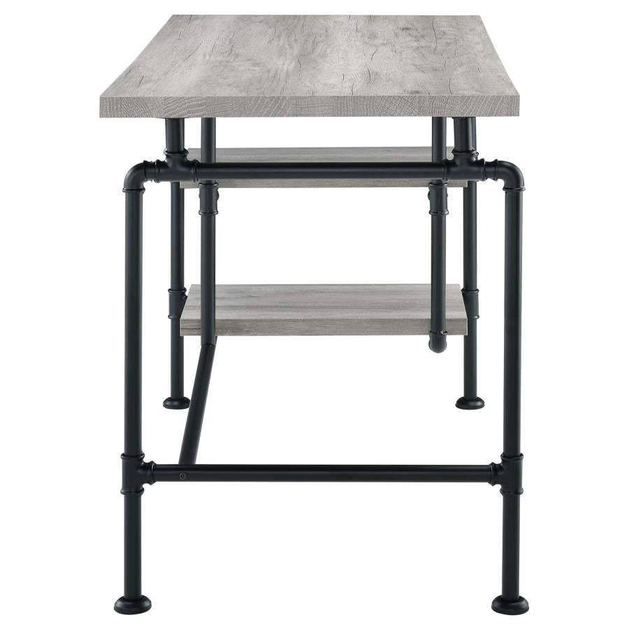 Delray Grey Writing Desk - MyWaynesHome #