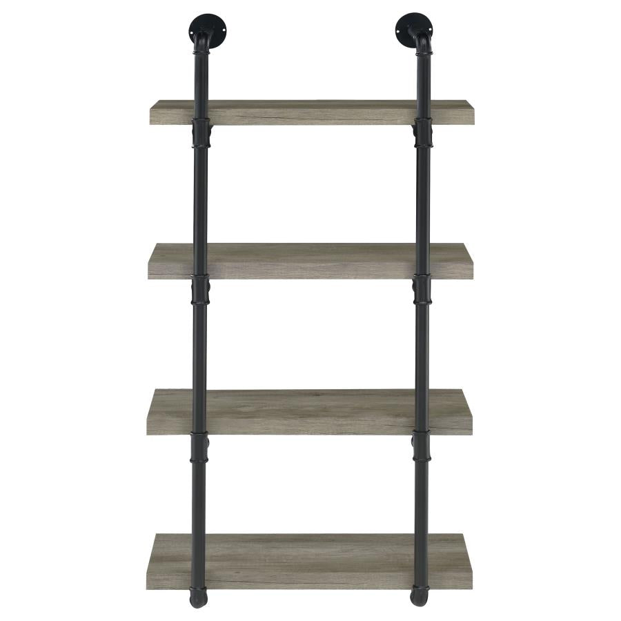 Elmcrest Grey 24"w Wall Shelf - MyWaynesHome #