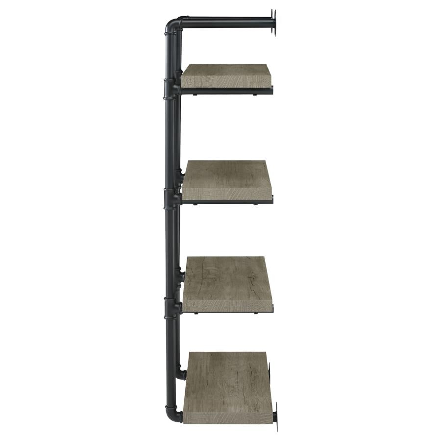 Elmcrest Grey 24"w Wall Shelf - MyWaynesHome #