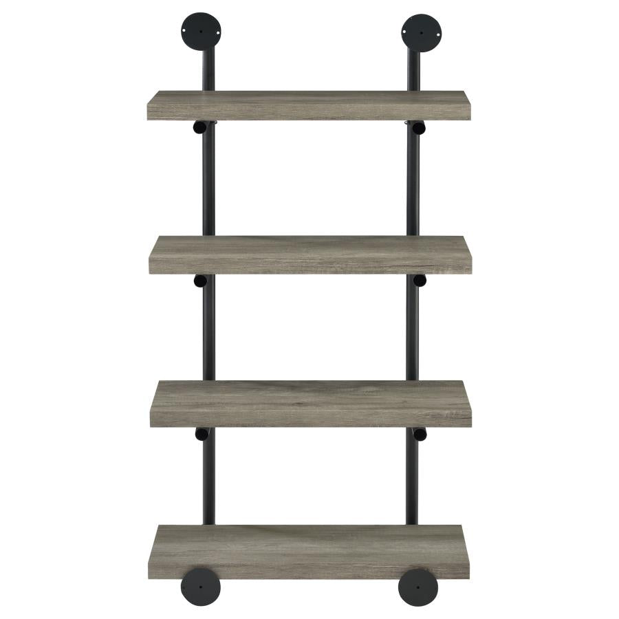 Elmcrest Grey 24"w Wall Shelf - MyWaynesHome #