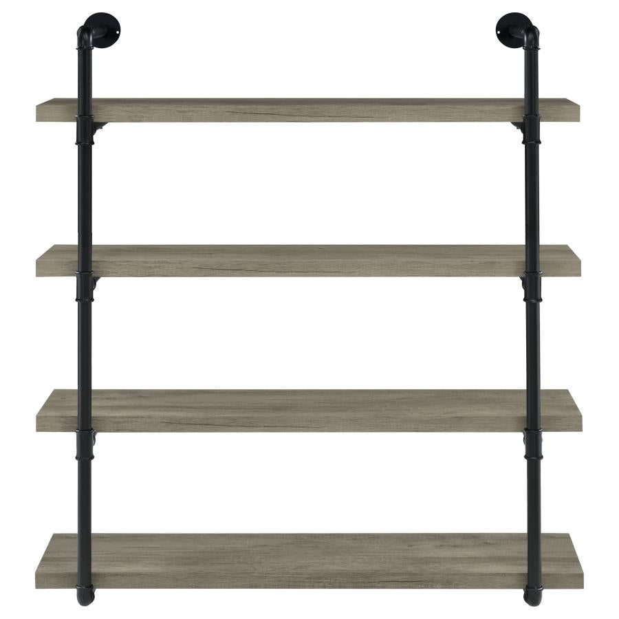 Elmcrest Grey 40"w Wall Shelf - MyWaynesHome #