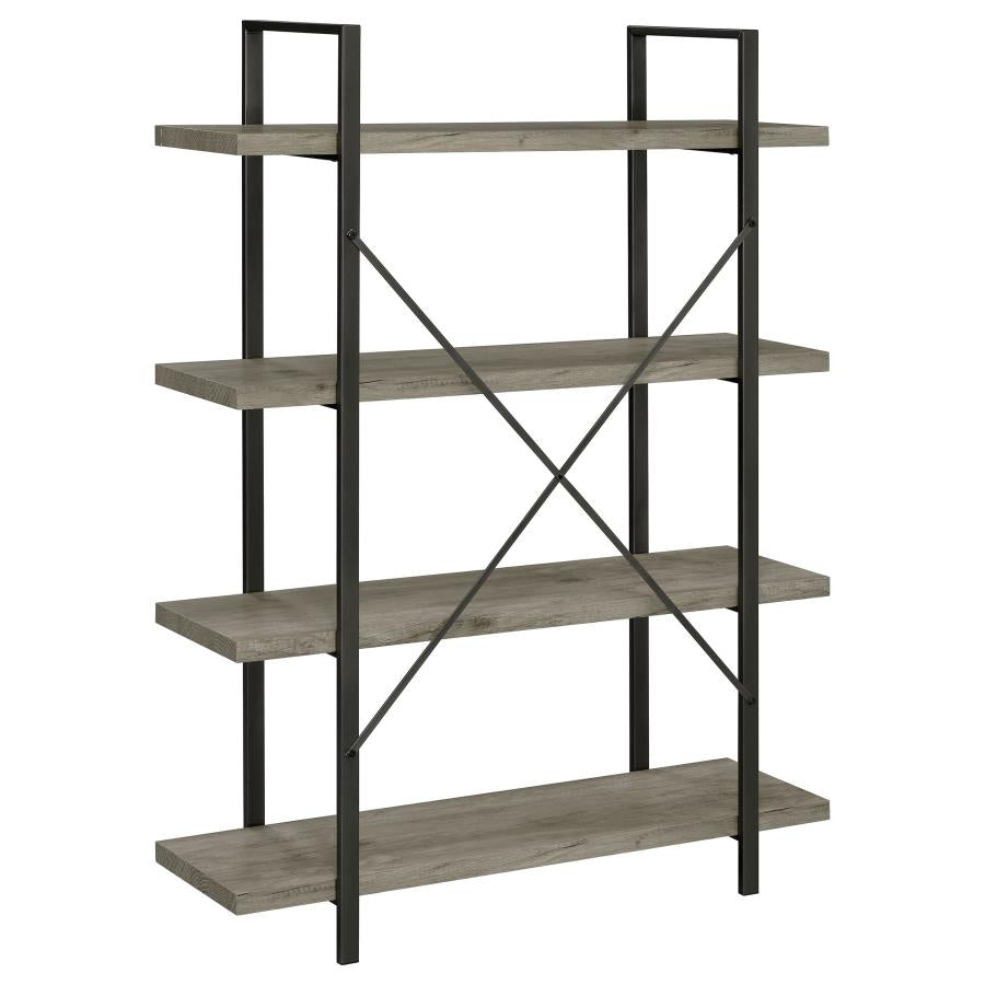 Cole Grey Bookcase - MyWaynesHome #