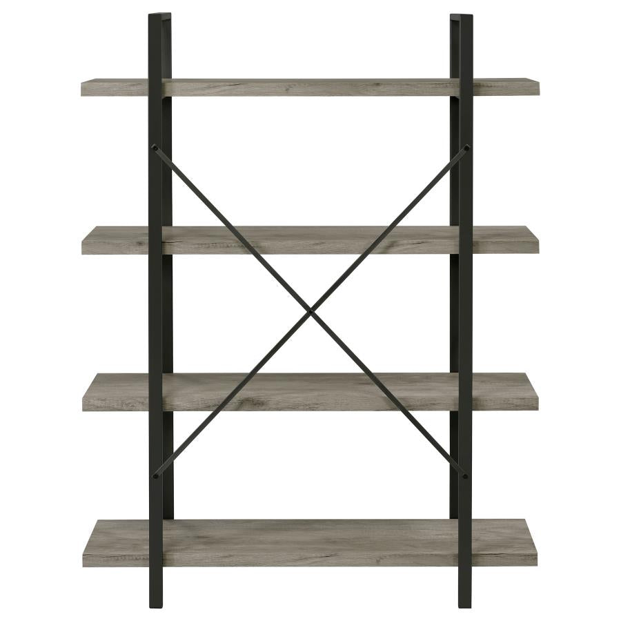 Cole Grey Bookcase - MyWaynesHome #