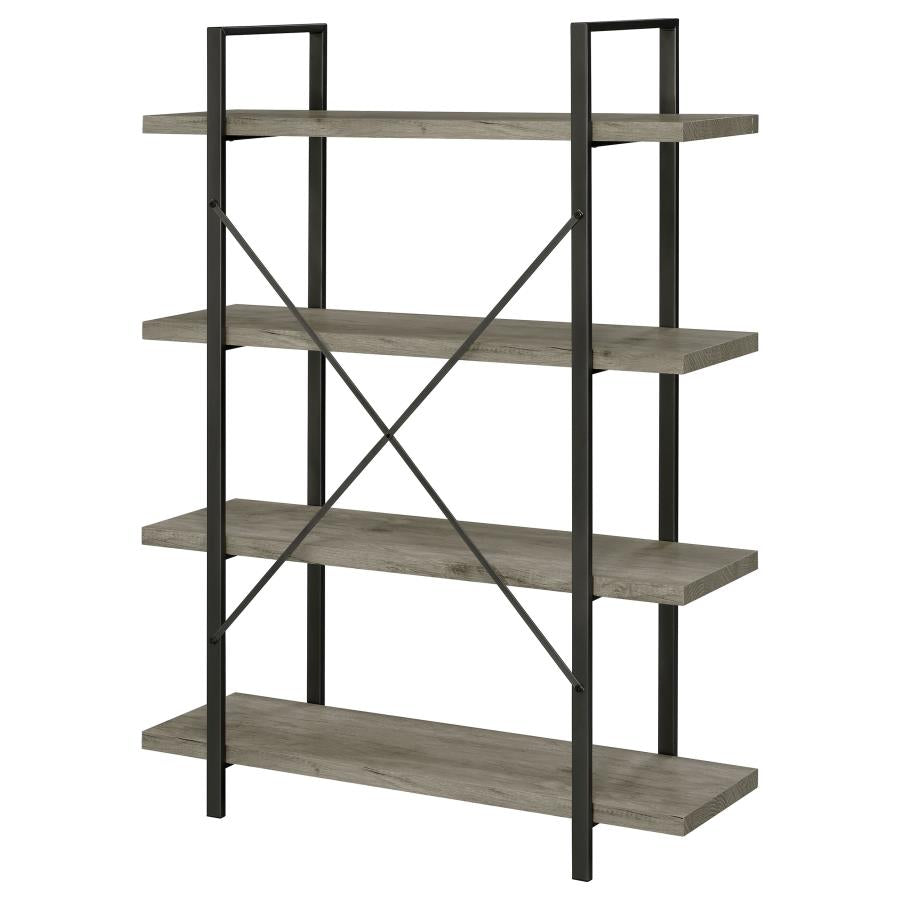 Cole Grey Bookcase - MyWaynesHome #