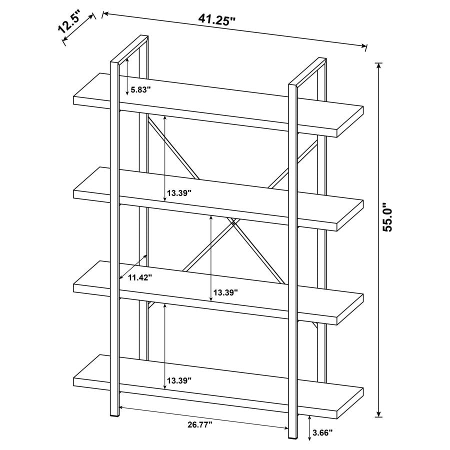 Cole Grey Bookcase - MyWaynesHome #