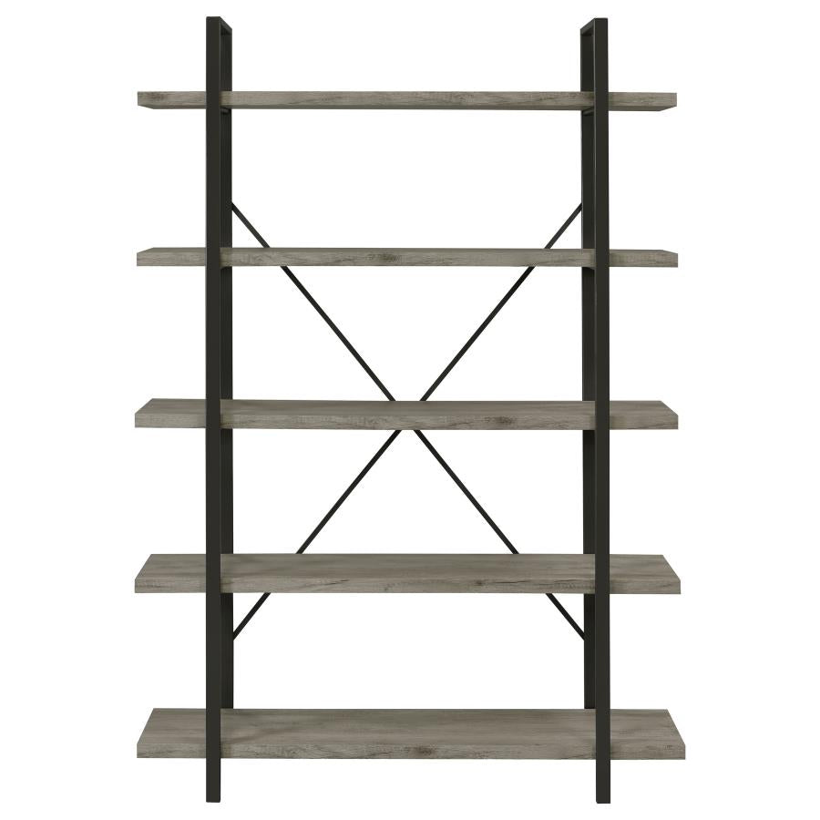 Cole Grey Bookcase - MyWaynesHome #