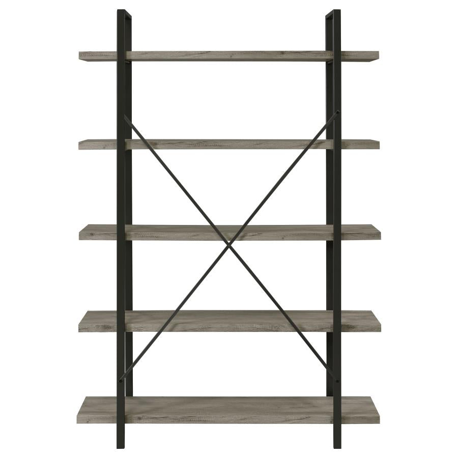 Cole Grey Bookcase - MyWaynesHome #