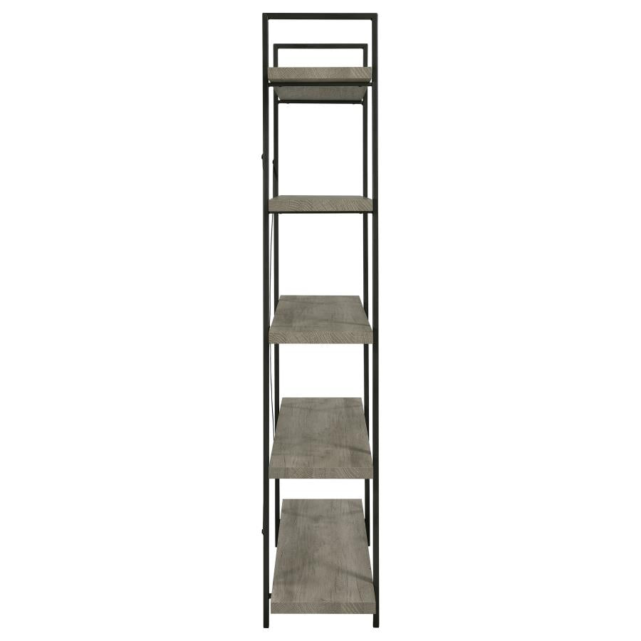 Cole Grey Bookcase - MyWaynesHome #