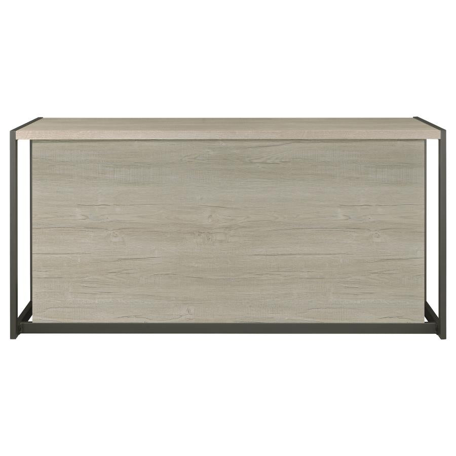 Loomis Grey Computer Desk - MyWaynesHome #