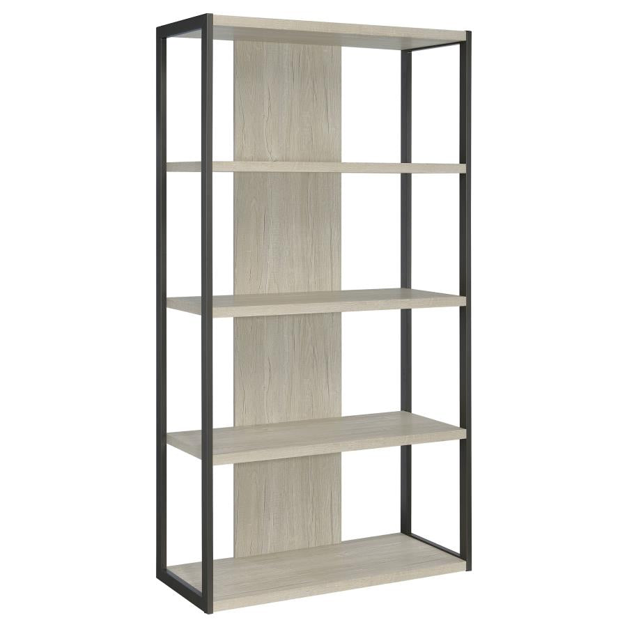 Loomis Grey Bookcase - MyWaynesHome #