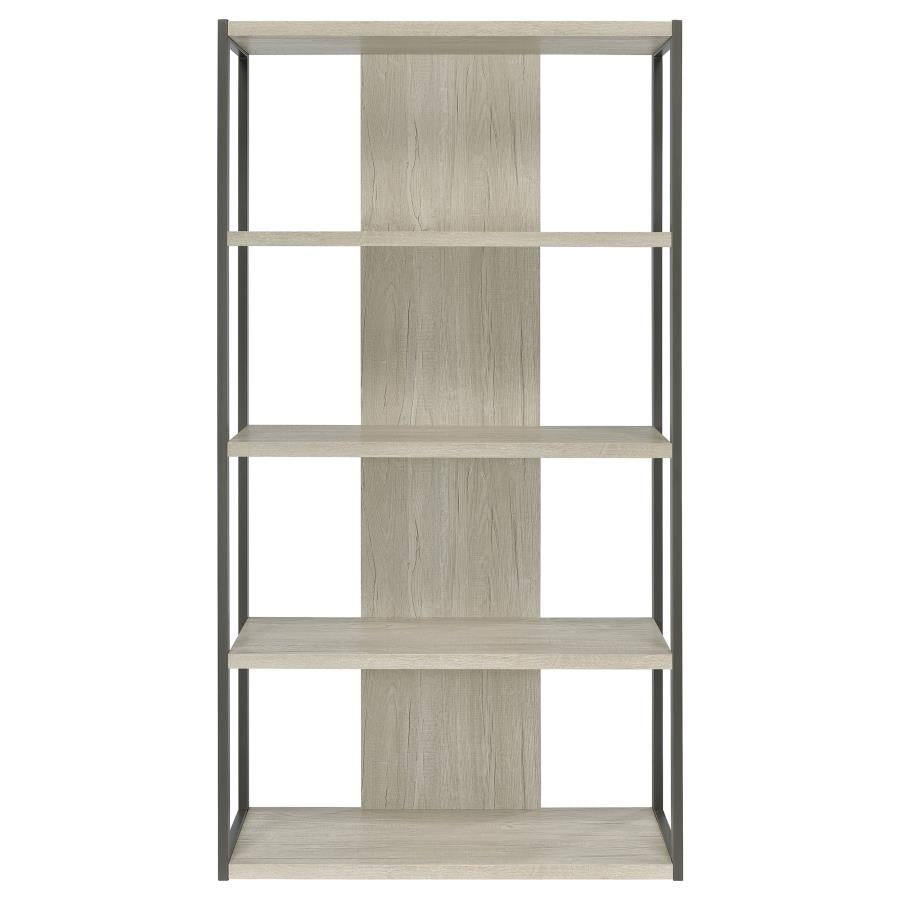 Loomis Grey Bookcase - MyWaynesHome #