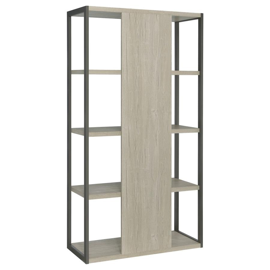 Loomis Grey Bookcase - MyWaynesHome #