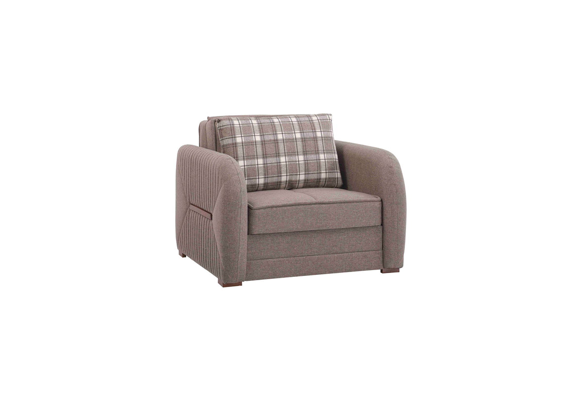 Ottomanson Speedy - Upholstered Convertible Armchair With Storage