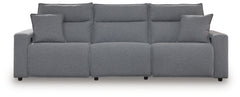 Modmax II - Reclining Sectional - Salt And Pepper