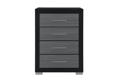 Emma - Chest - Gray / Black