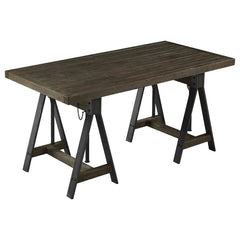 Delmar Brown Adjustable Desk - MyWaynesHome #