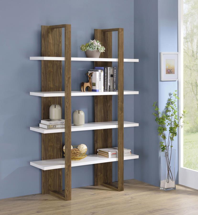 Danbrook Brown Bookcase - MyWaynesHome #