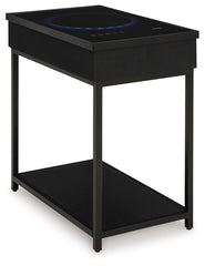 Gemmet - Accent Table - Black