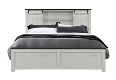 Ava - King Storage Bed - Beige