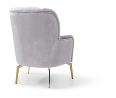 Eaton - Chair - Shiny Silver