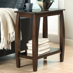 Raphael Brown Side Table - MyWaynesHome #