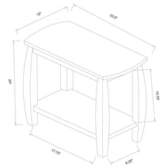 Raphael Brown Side Table - MyWaynesHome #